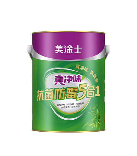真淨味抗菌防黴5郃(he)1牆面漆
